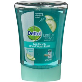 Dettol No Touch Hydrating Cucumber Splash Refill 250mL