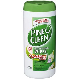 Pine O Cleen Wipes Green Apple 40 Pack