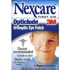 Nexcare Opticlude Orthoptic Eye Patch Regular 20