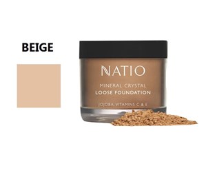 Natio Mineral Crystal Loose Foundation Beige