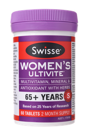 Swisse Women's Ultivite 65+ Years 60 Tablets