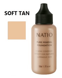 Natio Pure Mineral Foundation Soft Tan