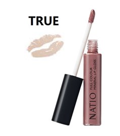 Natio Full Colour Mineral Lip Gloss True
