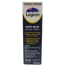 Logicin Nasal Spray 18ml