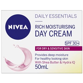 Nivea Daily Essential SPF30+ Sensitive Day Cream 50ml