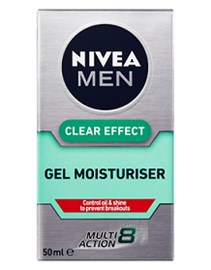 Nivea Men Clear Effect Gel Moisturiser 50mL