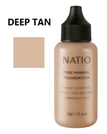 Natio Pure Mineral Foundation Deep Tan