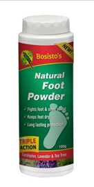 Bosisto's Natural Foot Powder 100g