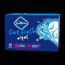Libra Get Fresh Wipes 10 Count