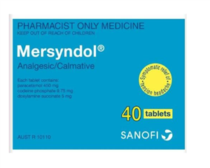 Mersyndol 40 Tablets