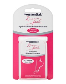 myessential Dream Feet Hydrocolloid Blister Plasters Mixed 6 Pack