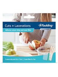 Faulding Cuts + Lacerations Wallet 6 Pack