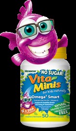 Vita-Minis Omega Smart For Kids 50 Tablets