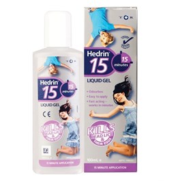 Hedrin Headlice 15min Liquid Gel