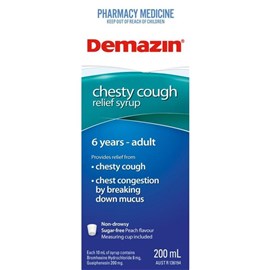 Demazin Chesty Cough Syrup 200mL