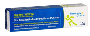 Pharmacy Choice Skin Assist Terbinafine Hydrochloride 1%15g