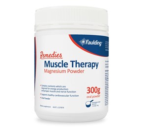 Faulding Remedy Muscle Magnesium Powder 300g