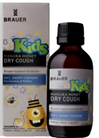 Brauer Kids ManukaHny Dry Cough100ml