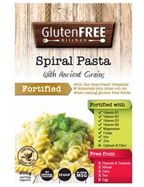 Gluten Free Kitchen Spirals Pasta 250g