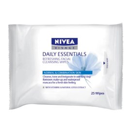 Nivea Visage Cleanser Wipes Refreshing Facial 25 Wipes