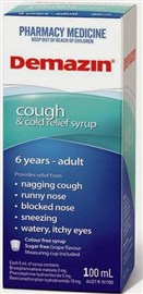 Demazin Cough & Cold Relief Syrup 100mL