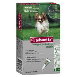 Advantix Flea And Tick Treatment for Puppies and Small Dogs 3 Tablets