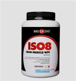 Musashi ISO8 Lean WPI 400g Iced Vanilla