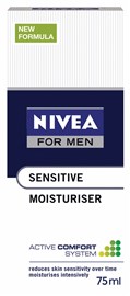 Nivea For Men Sensitive Moisturiser 75ml