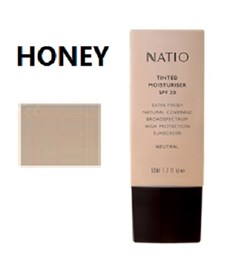 Natio Tinted Moisturiser SPF20 Honey 50ml