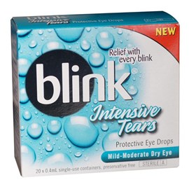 Blink Intensive Tears Eye Drops 0.4mL x20