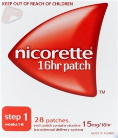 Nicorette 15mg 28 Patches