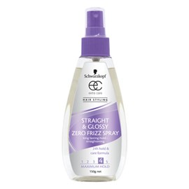 Schwarzkopf Extra Care Straight & Glossy Zero Frizz Spray 150 ml