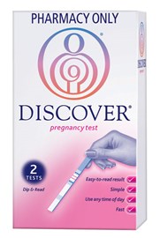 Discover Pregnancy Test Dip & Read 2 Tests