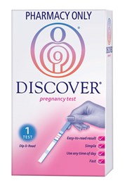 Discover Pregnancy Test Dip & Read 1 Test