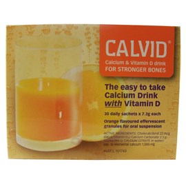 Calvid Effervescent Orange 7g X 30