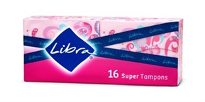Libra Tampons Super 16 Pads