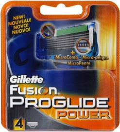 Gillette Fusion Proglide Power 4 Cartridges