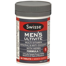 Swisse Men's Ultivite 60 Tablets Formula 1