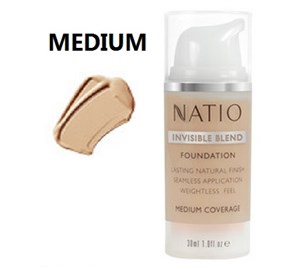 Natio Invisible Blend Foundation Medium
