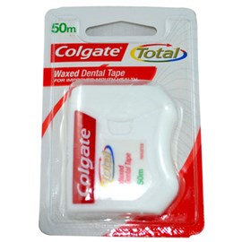 Colgate Waxed Dental Floss 50m