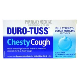 Duro-Tuss Chesty Cough Eucalypytus and Menthol 24 Lozenges