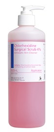 Chlorhexidine Surgical Scrub 4% 500ml