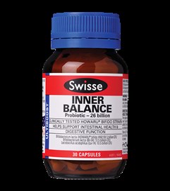 Swisse Ultiboost Inner Balance Probiotics 30 Capsules