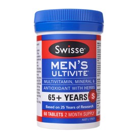Swisse Men's Ultivite 65+ Years 60 Tablets