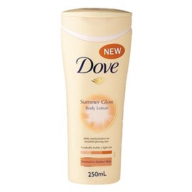 Dove Summer Glow Body Lotion For Normal To Darker Skin 250ml