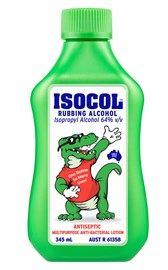Isocol Rubbing Alcohol 345ml