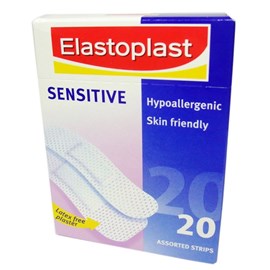 Elastoplast Sensitive Assorted 20 Strips