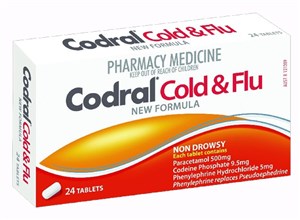 Codral Pe Cold & Flu 24 Tablets