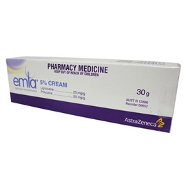 Emla Cream 5% 30g Tube
