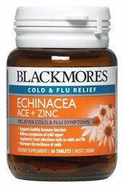 Blackmores Echinacea ACE + Zinc 30 Tablets